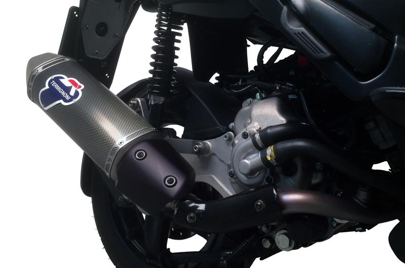 SILENCER EXHAUST TERMIGNONI RACING RELEVANCE POPPY GILERA RUNNER 125 ST 2008 16