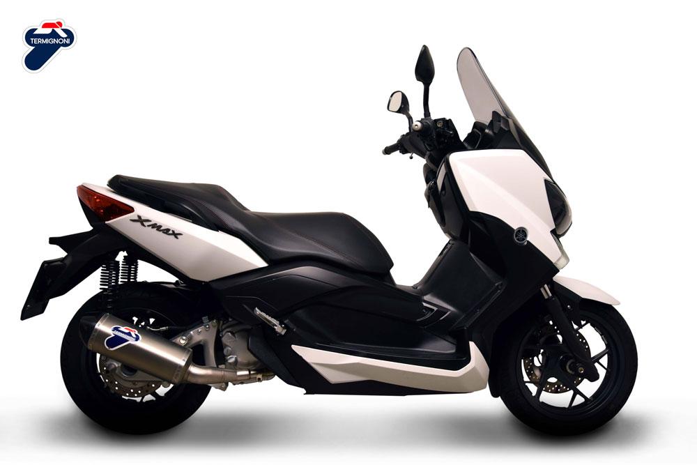SILENCER EXHAUST TERMIGNONI RACING RELEVANCE STEEL YAMAHA XMAX 250 2009 - 20