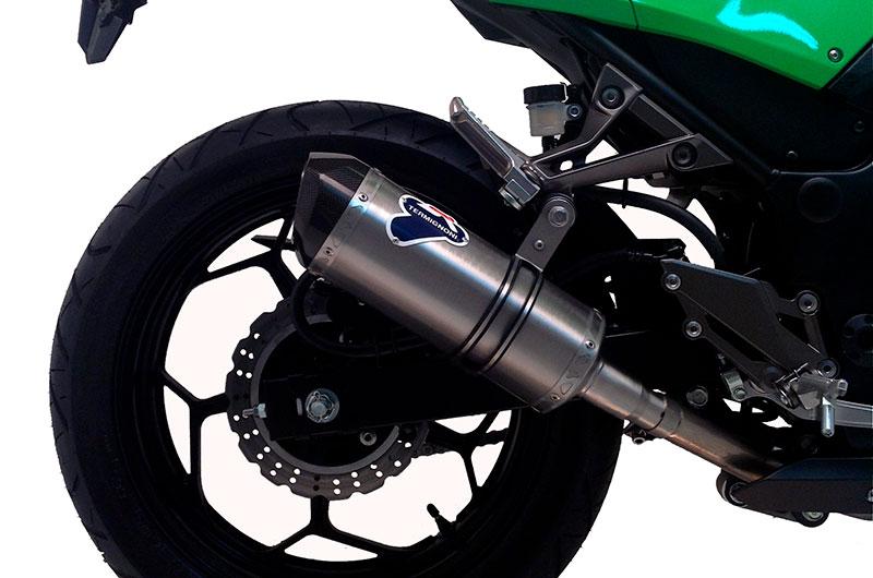 SILENCER EXHAUST TERMIGNONI RACING CARBON KAWASAKI NINJA 300R 2012 - 17