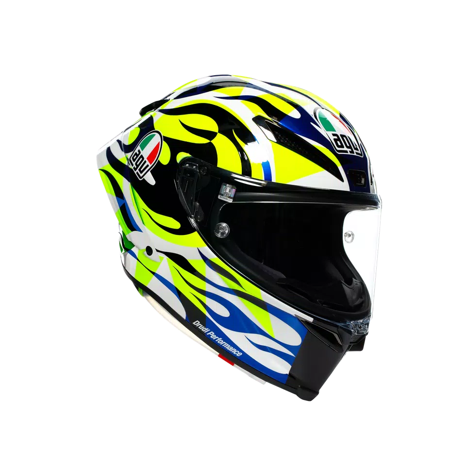 AGV PISTA GP RR E2206 VALENTINO ROSSI SOLELUNA 2023 HELMET – Sestamarcia S.r.l