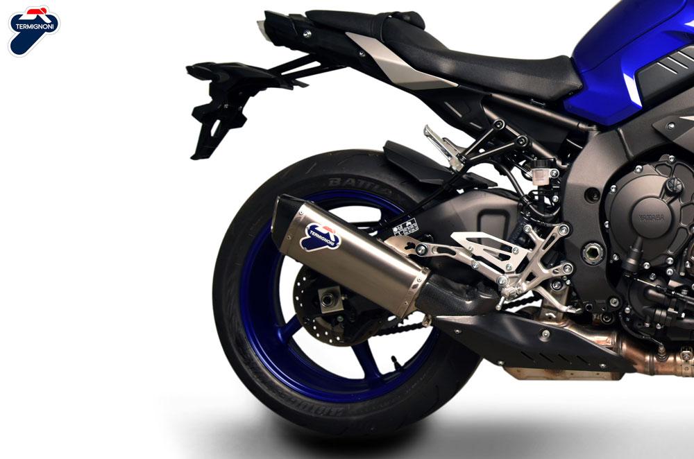 TERMINALE DI SCARICO TERMIGNONI OMOLOGATO FORCE TITANIO YAMAHA MT10 2016 - 18