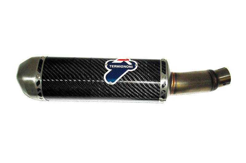 SILENCER EXHAUST TERMIGNONI APPROVED CARBON STEEL HONDA CBR 500 2013 - 15