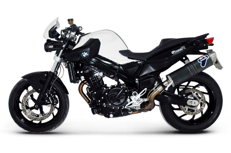 SILENCER EXHAUST TERMIGNONI APPROVED CARBON LOOK OVAL BMW F 800 R 2010 12
