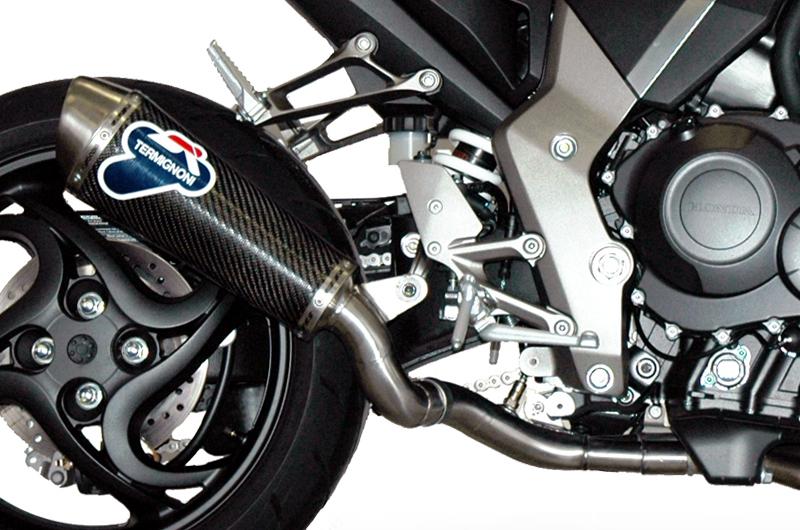 LINK PIPE DEKAT TERMIGNONI STAINLESS STEEL HONDA CB 1000 R 2008 - 17