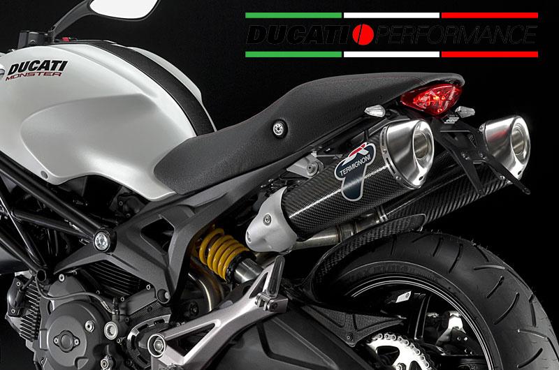 TERMINALE DI SCARICO CARBONIO RACING TERMIGNONI DUCATI MONSTER 1100 2009 - 10