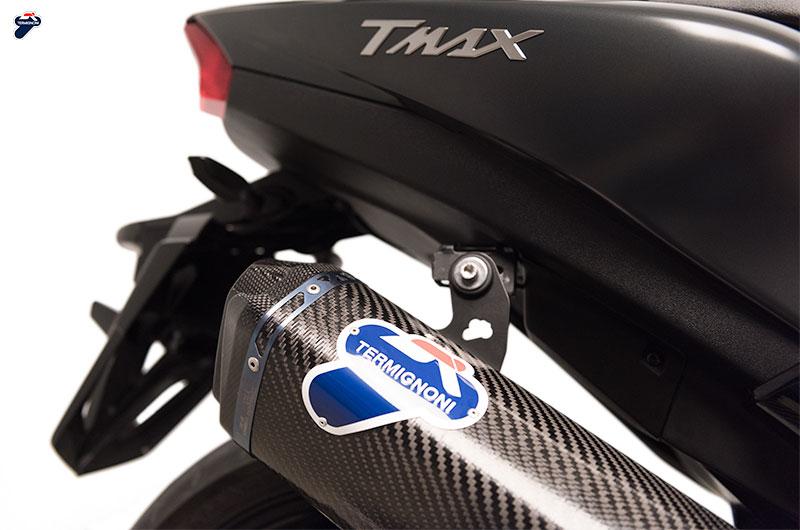COMPLETE EXHAUST SYSTEM TERMIGNONI RACING SCREAM CARBON YAMAHA T-MAX 530 2017-19