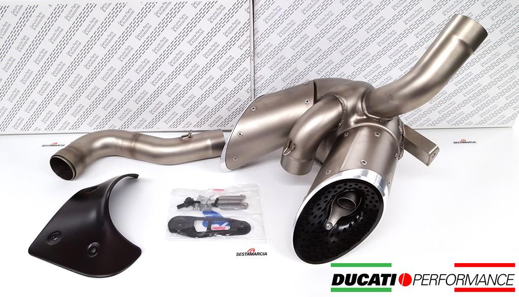 TERMINALE DI SCARICO ACCIAIO INOX RACING TERMIGNONI DUCATI XDIAVEL 2016 - 18