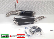 SILENCER EXHAUST RACING CARBON TERMIGNONI 96198609B DUCATI 848 EVO 2011-13