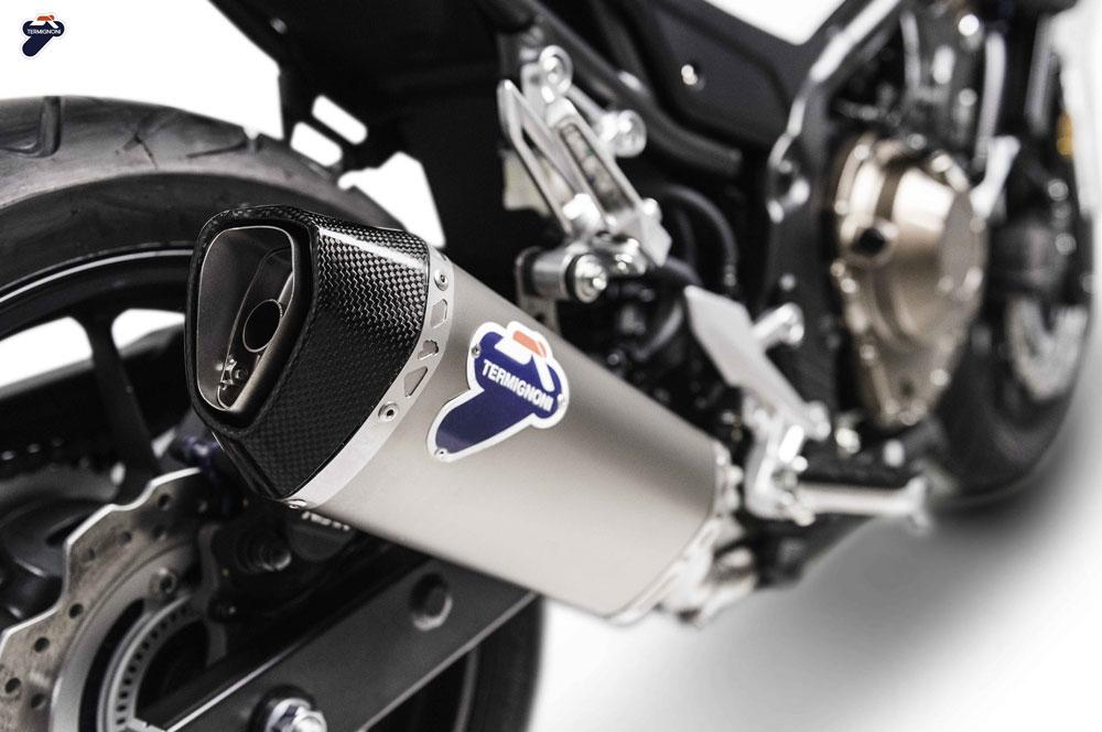 SILENCER EXHAUST TERMIGNONI APPROVED TITANIUM HONDA CB 500 F / R / X 2017 - 21