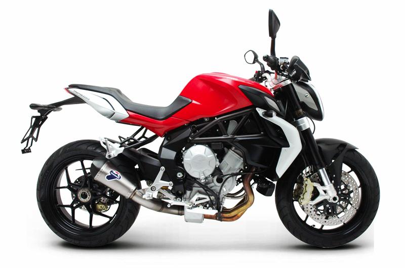 TERMINALE SCARICO TERMIGNONI RACING FULL TITANIO MV AGUSTA RIVALE 800 2012 - 20