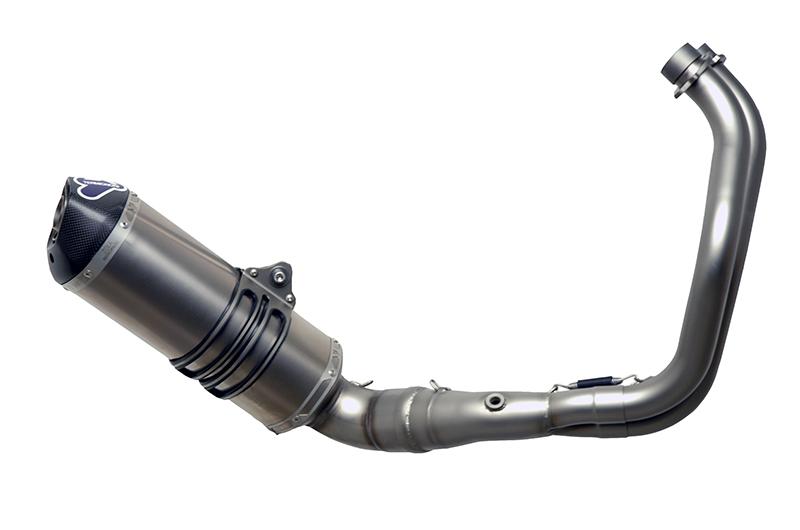 COMPLETE EXHAUST SYSTEM TERMIGNONI RACING RELEVANCE TITANIUM YAMAHA MT07 2014-20