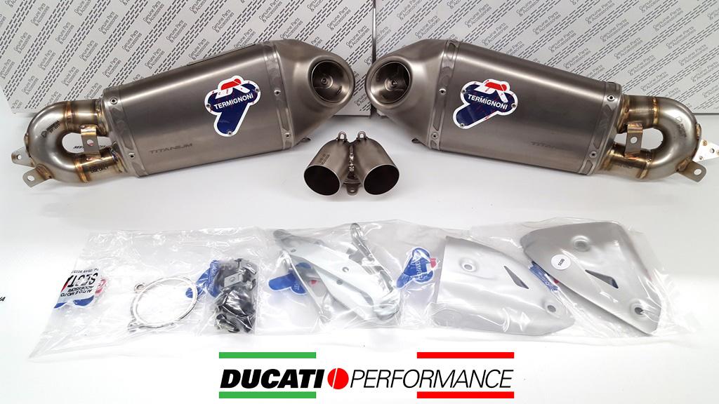 TERMINALE DI SCARICO RACING TITANIO TERMIGNONI DUCATI PANIGALE 899 2014 - 15