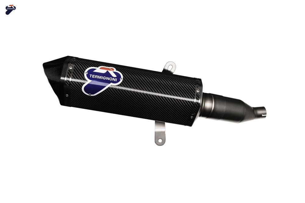 TERMINALE SCARICO TERMIGNONI RACING SCREAM CARBONIO YAMAHA XMAX 300 2017 - 20