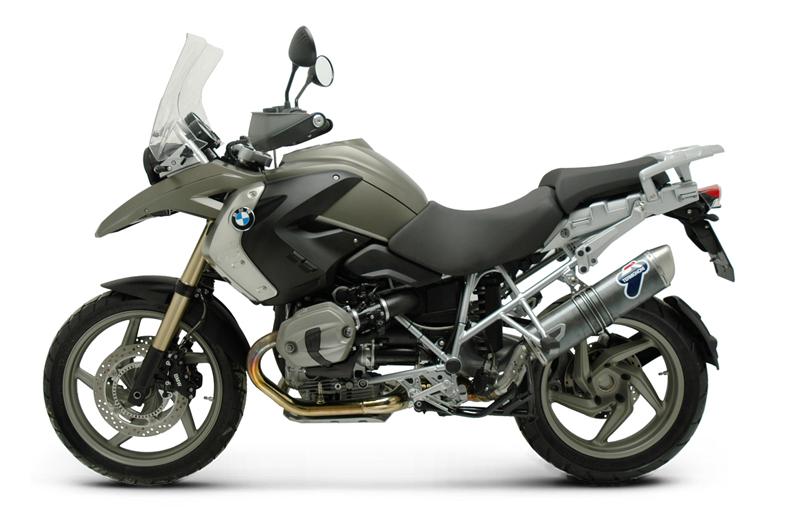 SILENCER EXHAUST TERMIGNONI APPROVED CARBON OVAL BMW R 1200 GS ADV 2010 - 12