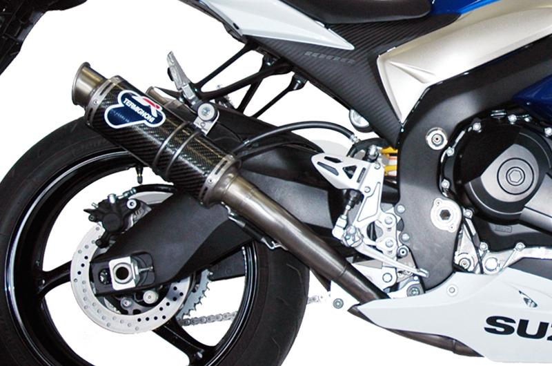 TERMINALE SCARICO GP TERMIGNONI OMOLOGATO CARBONIO SUZUKI GSXR 1000 2009 11