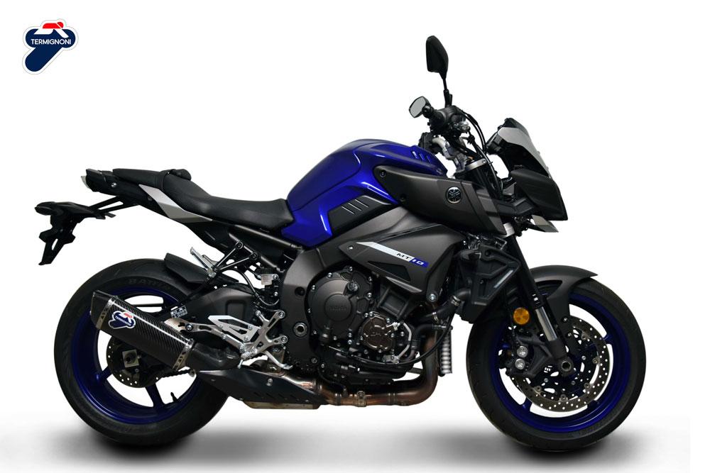 TERMINALE DI SCARICO TERMIGNONI OMOLOGATO FORCE CARBONIO YAMAHA MT10 2016 - 18