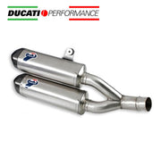 SILENCER EXHAUST APPROVED TERMIGNONI 96450111B DUCATI MONSTER 1100 EVO 11 - 13