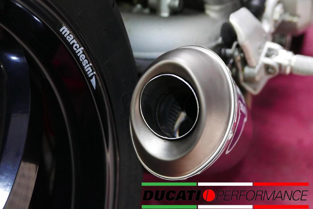 TERMINALE SCARICO BASSO CARBONIO RACING TERMIGNONI DUCATI MONSTER S4RS 2006 - 08