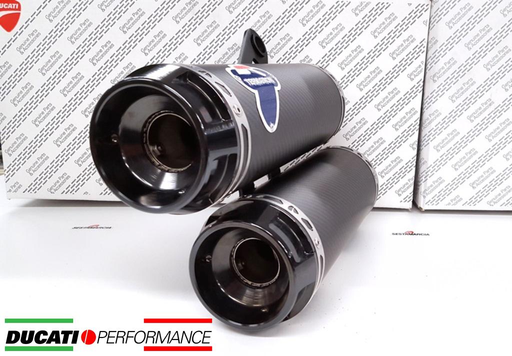 SILENCER EXHAUST APPROVED TERMIGNONI 96480321A DUCATI MONSTER 1200 2014 - 16