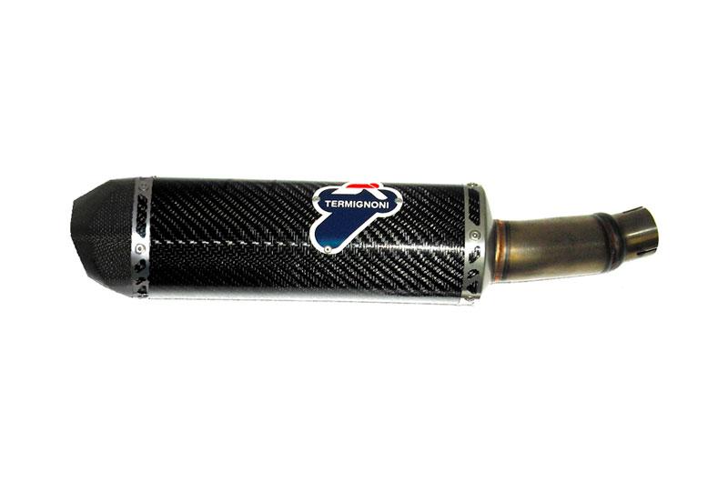 SILENCER EXHAUST TERMIGNONI APPROVED RELEVANCE CARBON HONDA CBR 500 2013 15