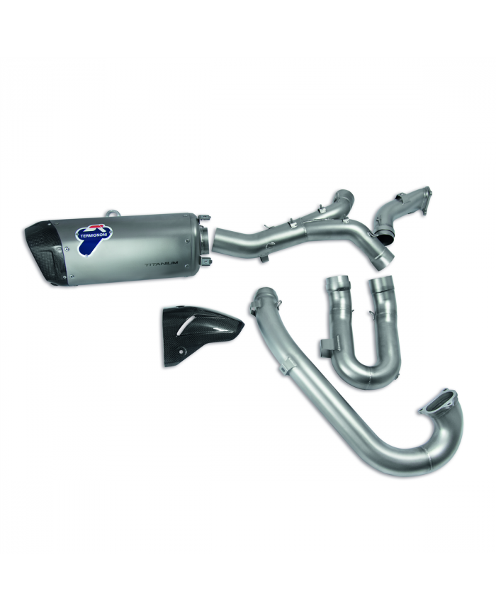 SCARICO COMPLETO TERMIGNONI TITANIO 96481601A DUCATI HYPERMOTARD 950