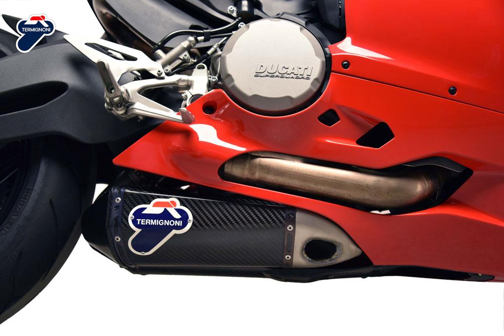 TERMINALE SCARICO TERMIGNONI RACING DUCATI CARBONIO PANIGALE 1199 2012 - 16