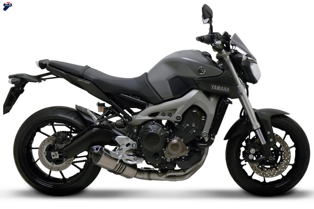 COMPLETE EXHAUST TERMIGNONI RACING RELEVANCE TITANIUM YAMAHA MT09 TRACER 2014 20