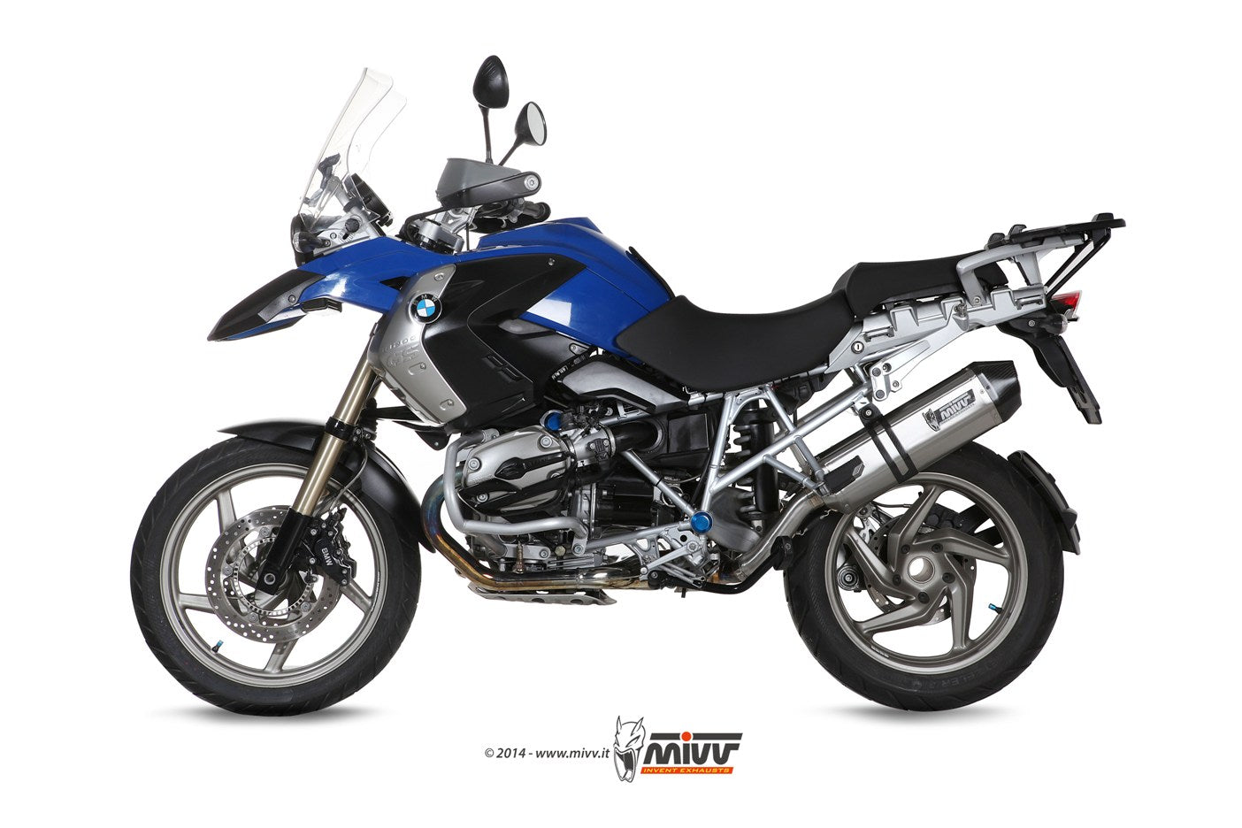 TERMINALE DI SCARICO INOX MIVV SPEED EDGE BMW R 1200 GS/ADVENTURE 2004-2007