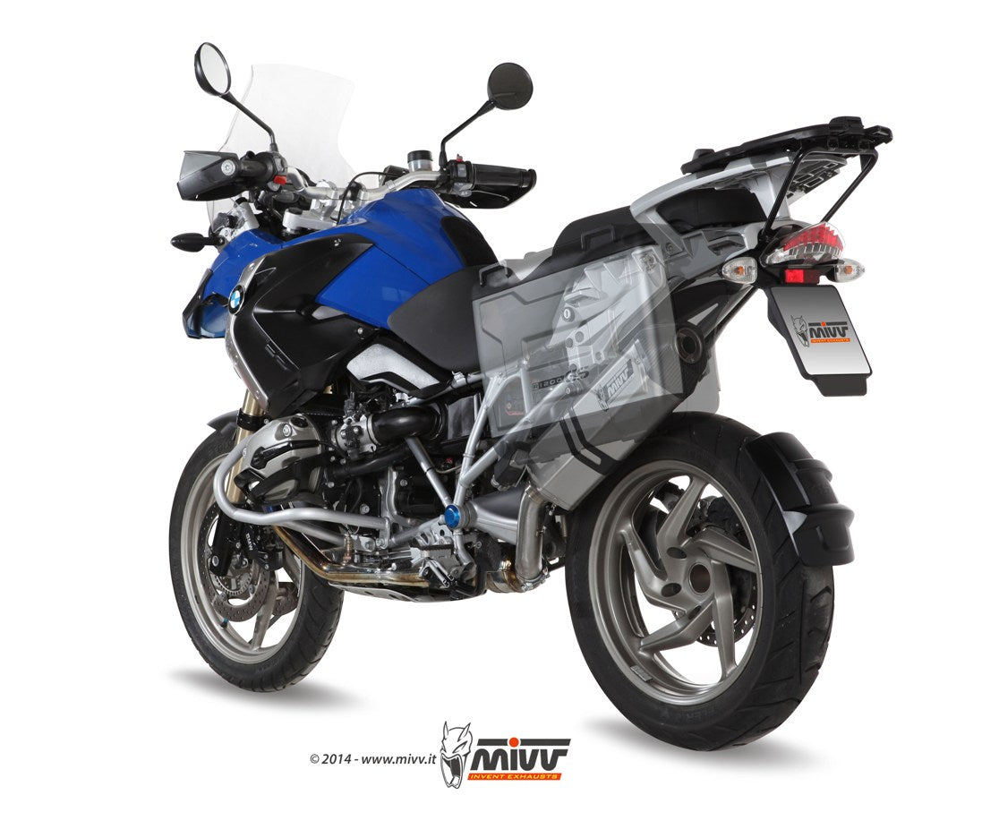 TERMINALE DI SCARICO INOX MIVV SPEED EDGE BMW R 1200 GS/ADVENTURE 2004-2007