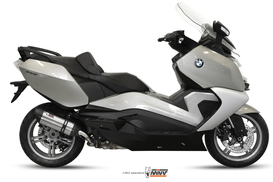 TERMINALE DI SCARICO IN ACCIAIO INOX MIVV SUONO BMW C 650 GT 2012 - 2015