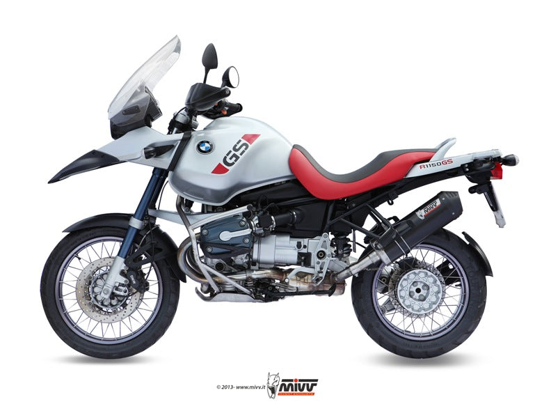 TERMINALE DI SCARICO IN CARBONIO MIVV OVAL BMW R 1150 GS / ADVENTURE 1999 - 2003