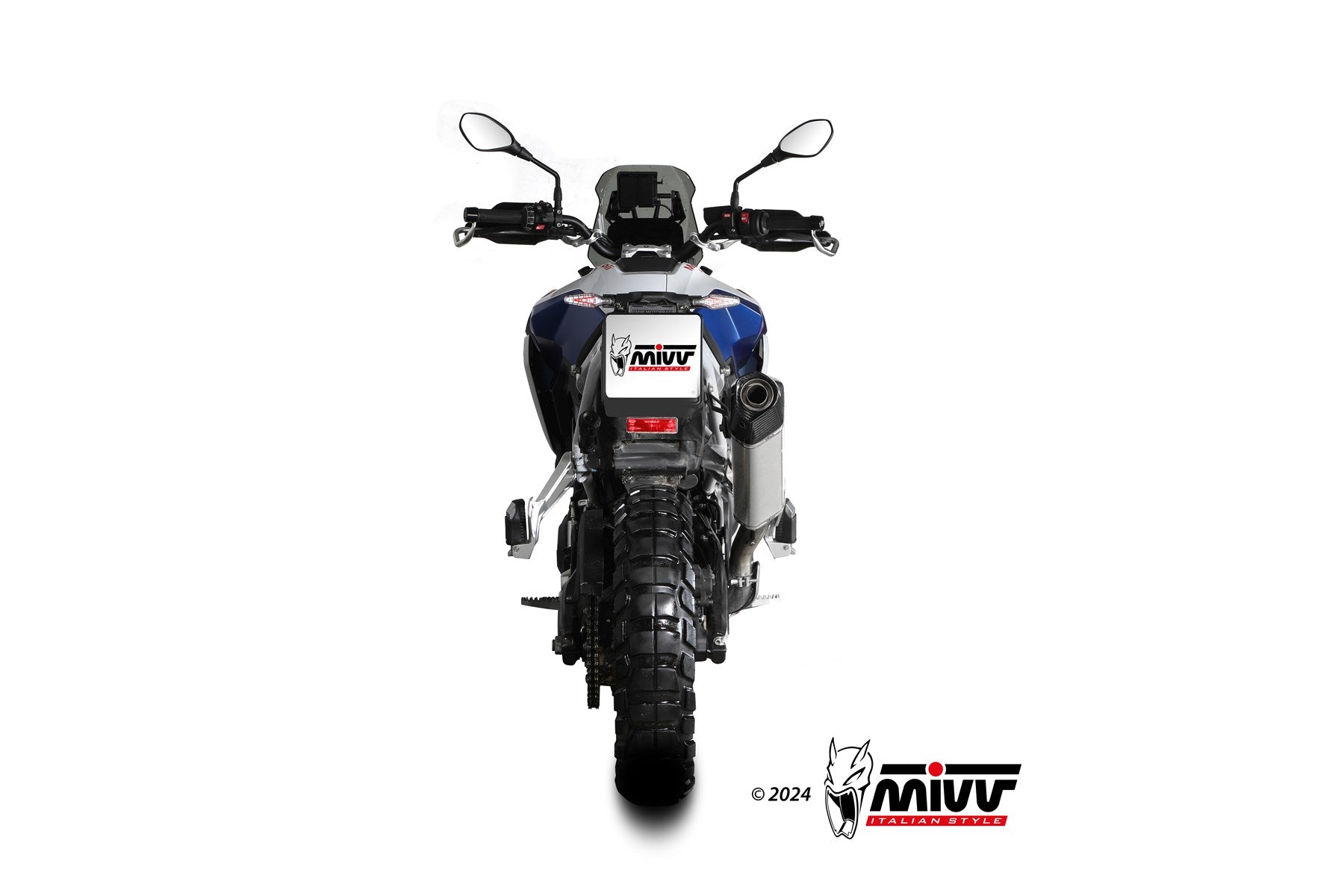 TERMINALE DI SCARICO IN ACCIAIO INOX MIVV SPEED EDGE BMW F 900 GS 2024