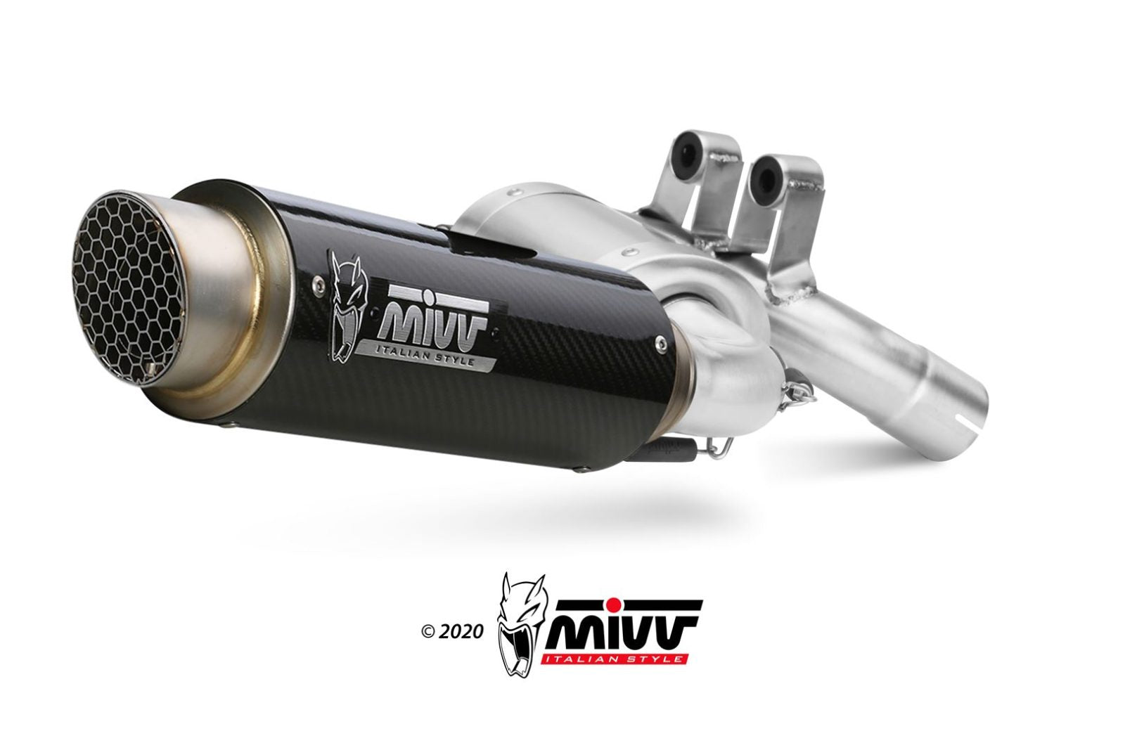 TERMINALE DI SCARICO IN CARBONIO MIVV GPPRO BMW F 900 R 2020 - 2024