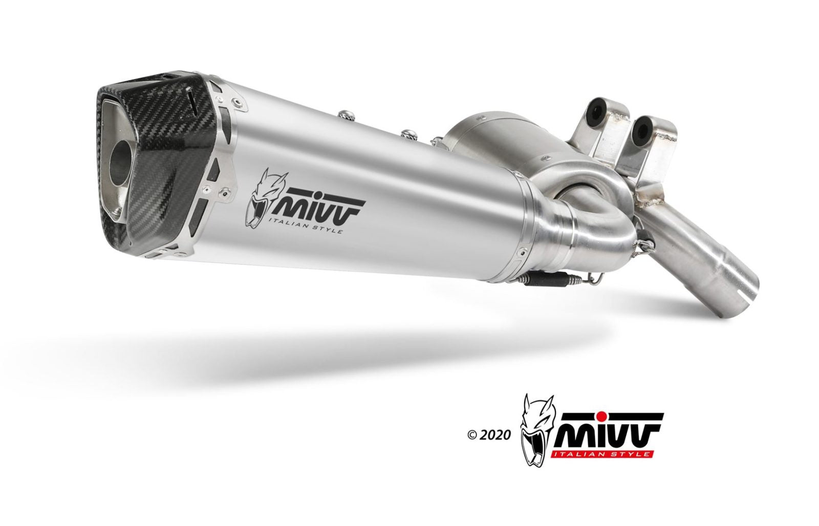 TERMINALE DI SCARICO IN ACCIAIO INOX MIVV DELTA RACE BMW F 900 R 2020 - 2024