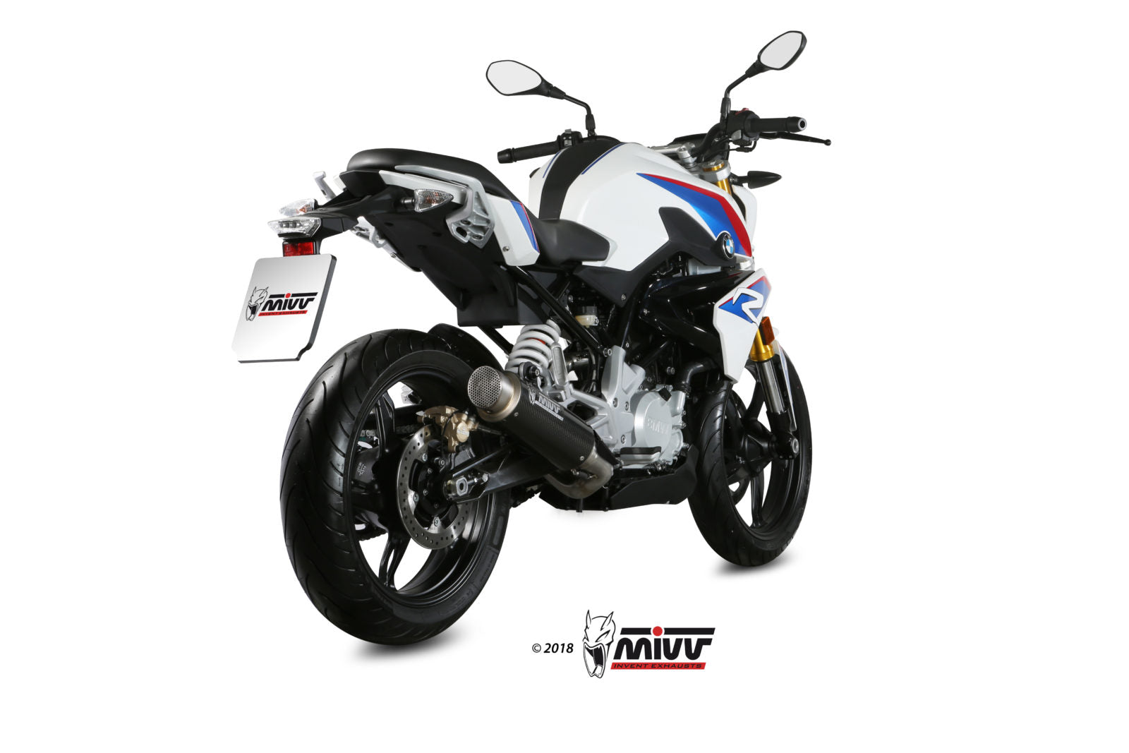 SCARICO COMPLETO IN CARBONIO MIVV GPPRO BMW G 310 R 2018 - 2024