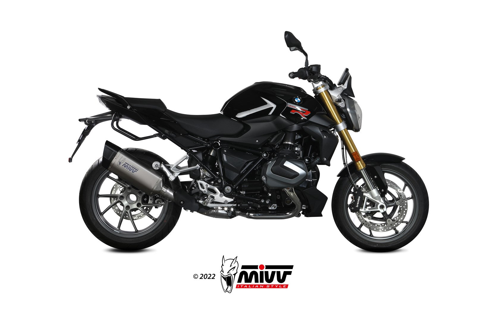 TERMINALE DI SCARICO IN TITANIO MIVV SR-1 BMW R 1250 R / RS 2021 - 2024