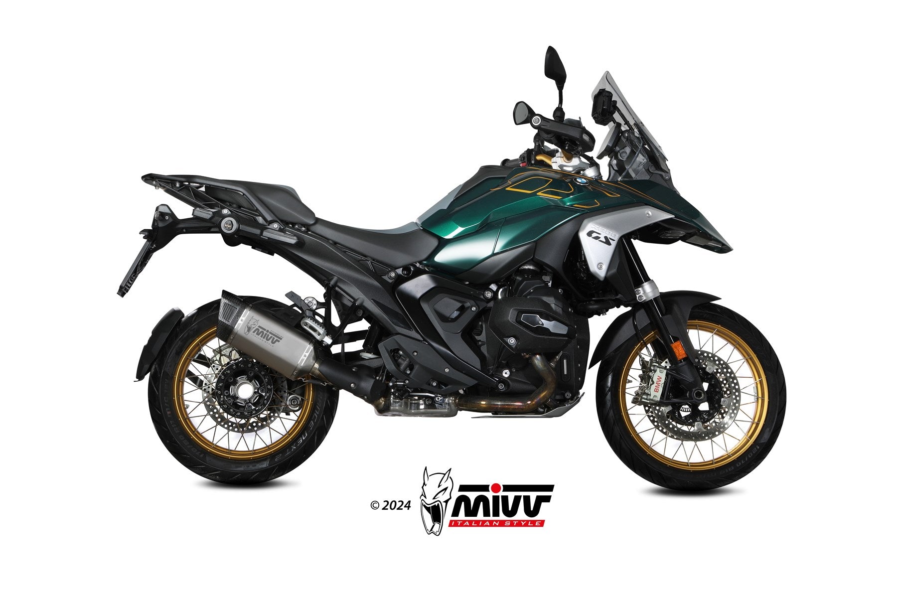 TERMINALE DI SCARICO IN TITANIO MIVV SR-1 BMW R 1300 GS 2024