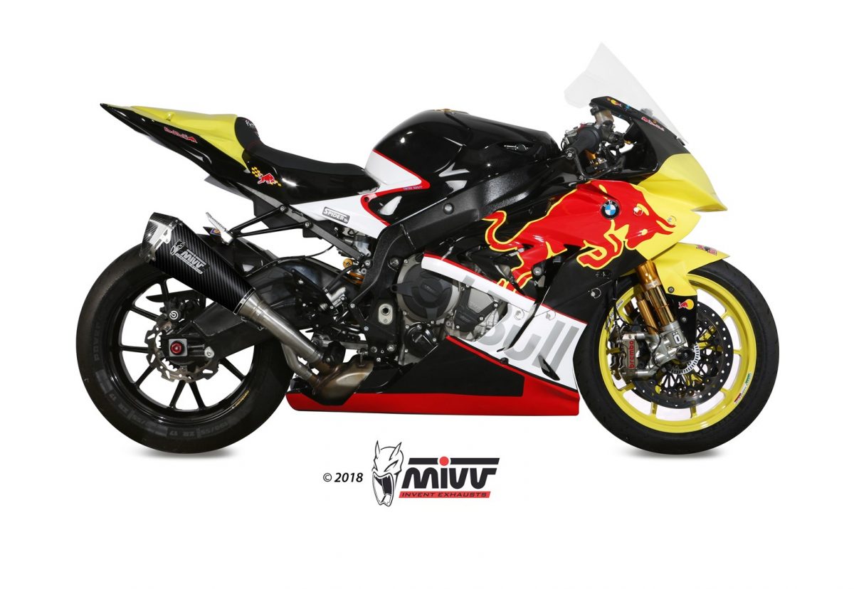 TERMINALE DI SCARICO IN CARBONIO MIVV DELTA RACE BMW S 1000 RR 2017 - 2018