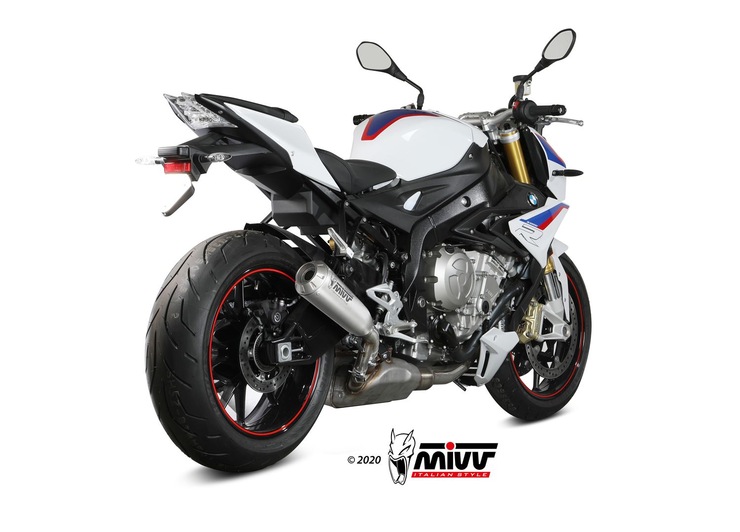TERMINALE DI SCARICO IN TITANIO MIVV X-M1 BMW S 1000 R 2017 - 2020