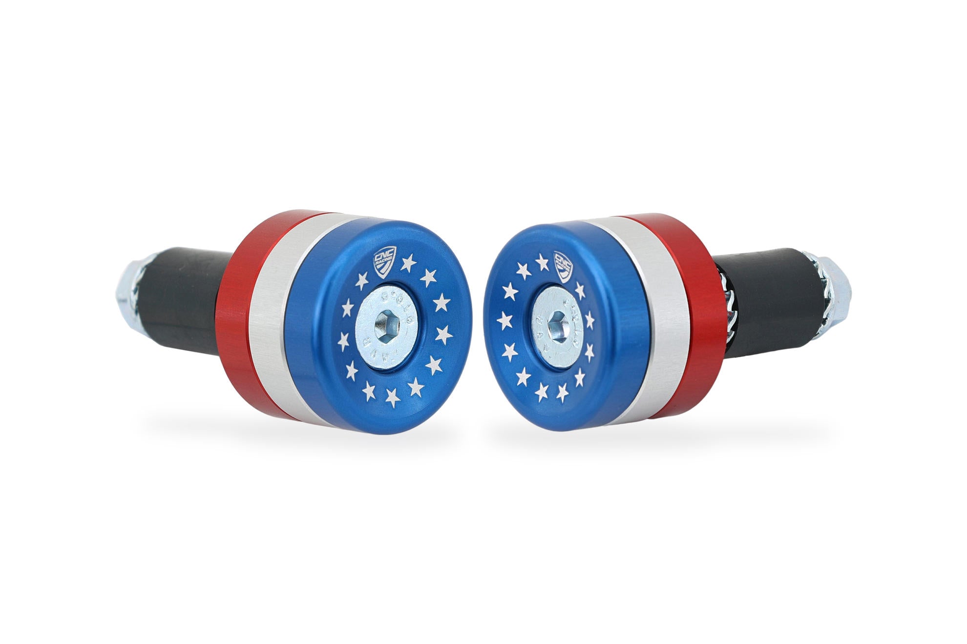 CONTRAPPESI MANUBRIO STARS AND STRIPES CNC RACING APRILIA TUONO V4 1100 2021-22