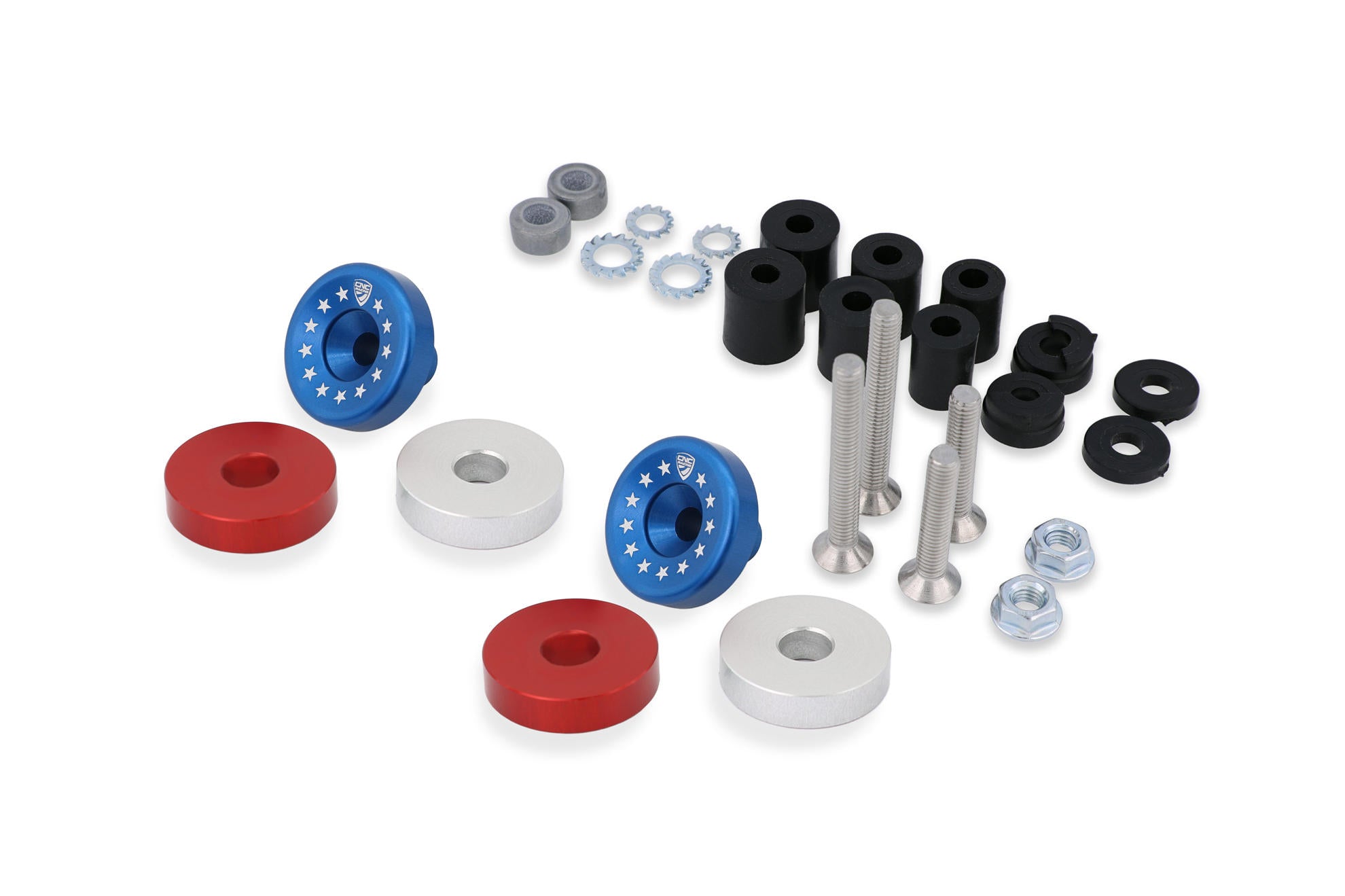 CONTRAPPESI MANUBRIO STARS AND STRIPES CNC RACING APRILIA RSV4 1100 2021 - 22