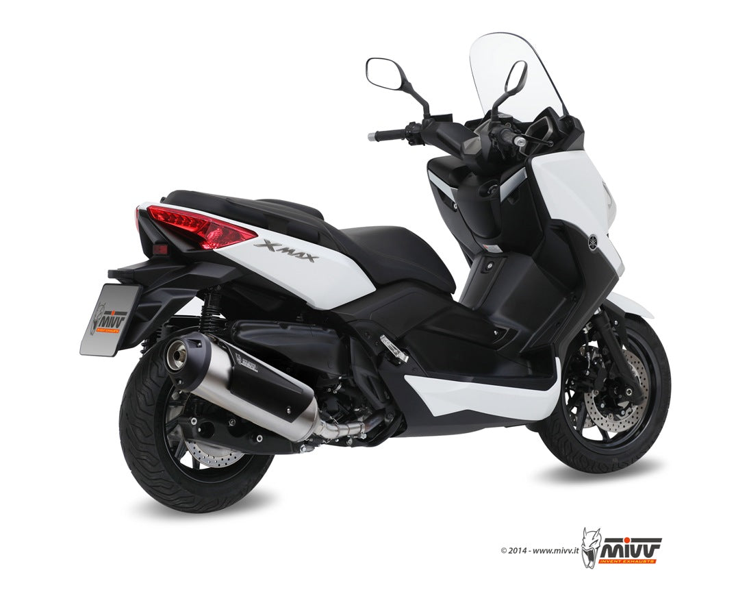 TERMINALE DI SCARICO IN ACCIAIO INOX MIVV URBAN YAMAHA X-MAX 400 2013 - 2016