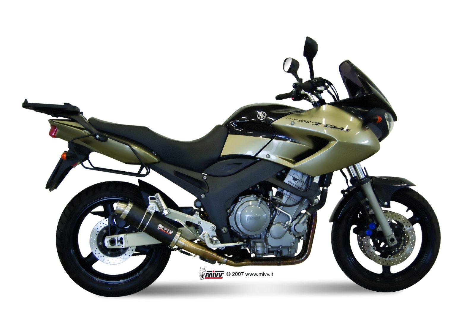 TERMINALI DI SCARICO IN CARBONIO MIVV GP YAMAHA TDM 900 2002 - 2014