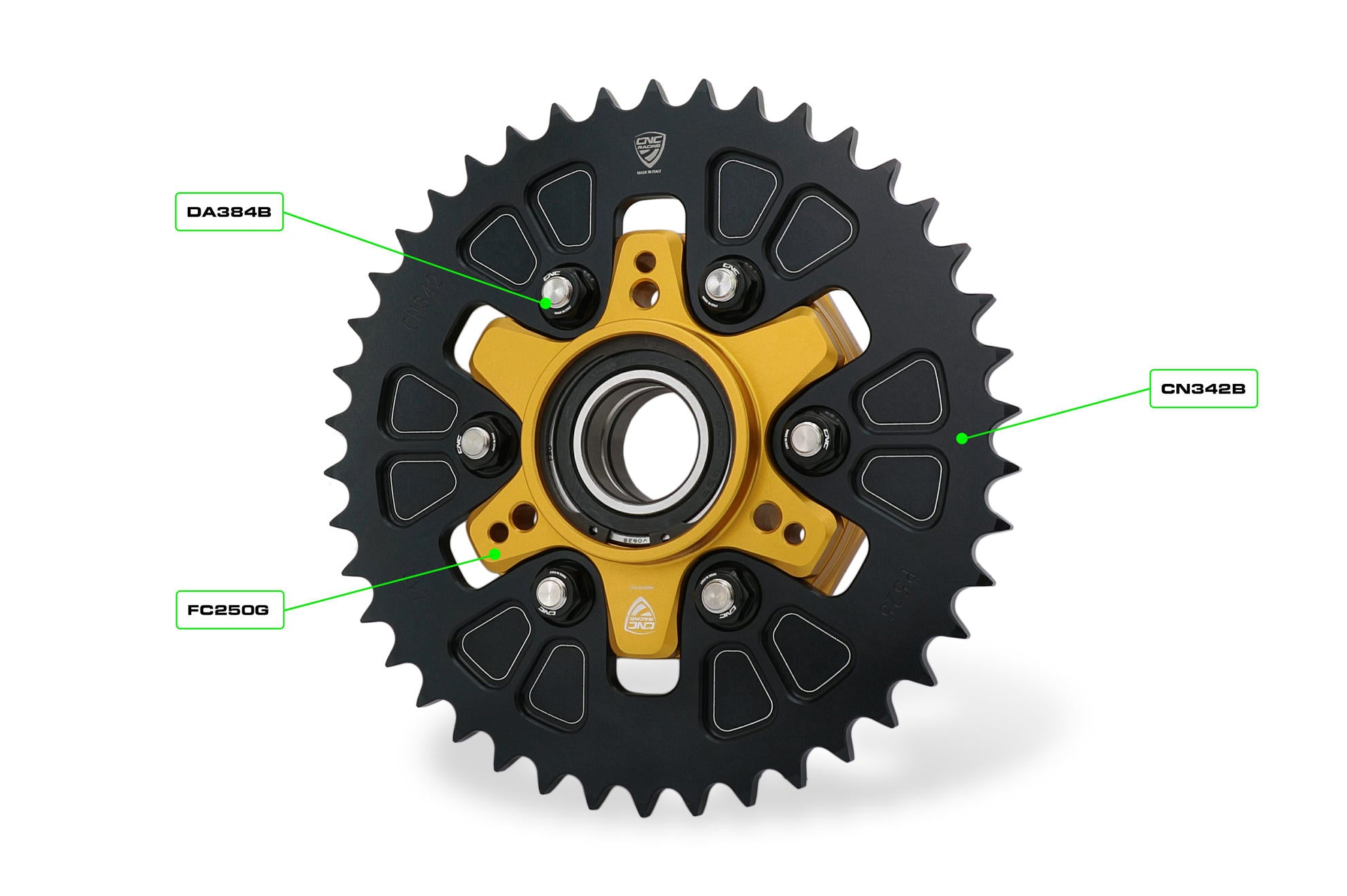 CORONA POSTERIORE Z42 P525 CNC RACING DUCATI MULTISTRADA V4 2021 - 23