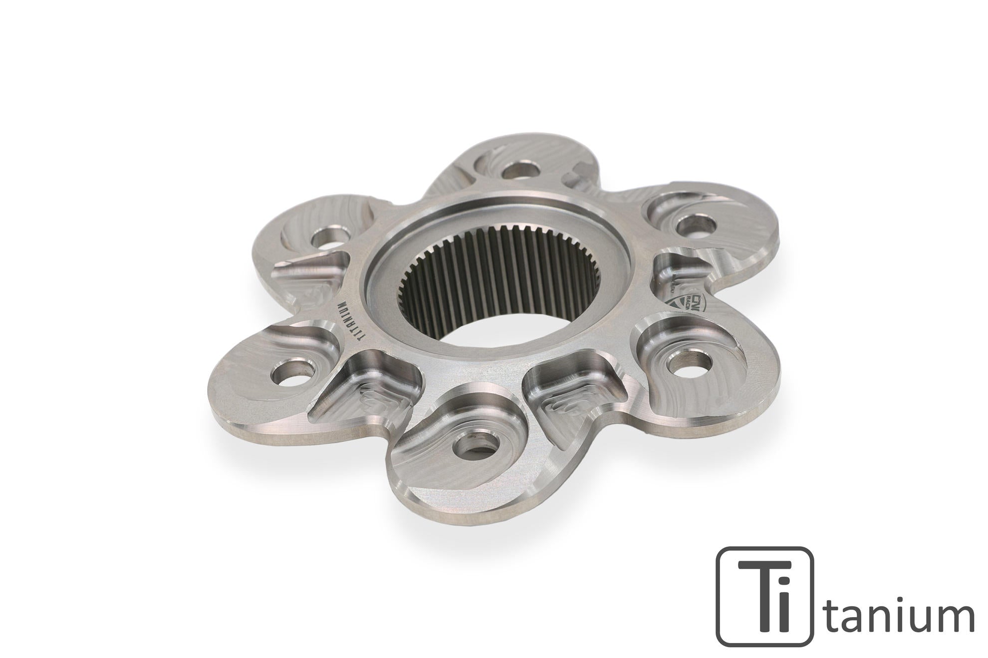 FLANGIA PORTACORONA TITANIO CNC RACING DUCATI STREETFIGHTER V4 SP2