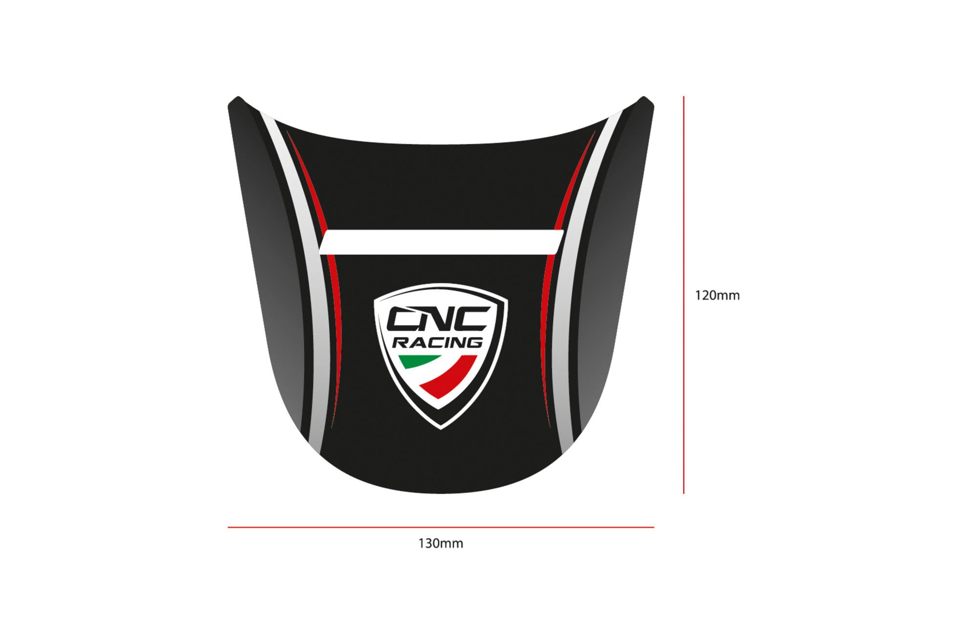 ADESIVO PROTEZIONE SERBATOIO CARBURANTE CNC RACING DUCATI MULTISTRADA V4