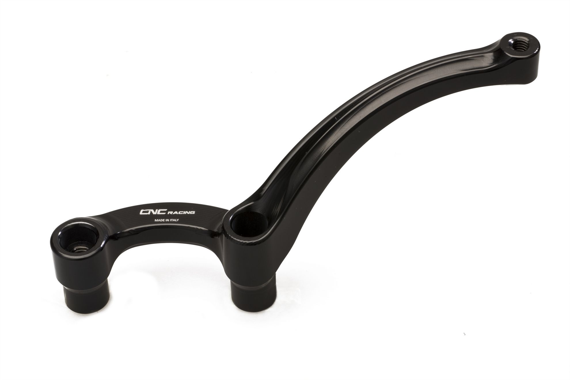 BRACCETTO REAZIONE AMMORTIZZATORE STERZO NERO CNC RACING DUCATI MONSTER 1200 R