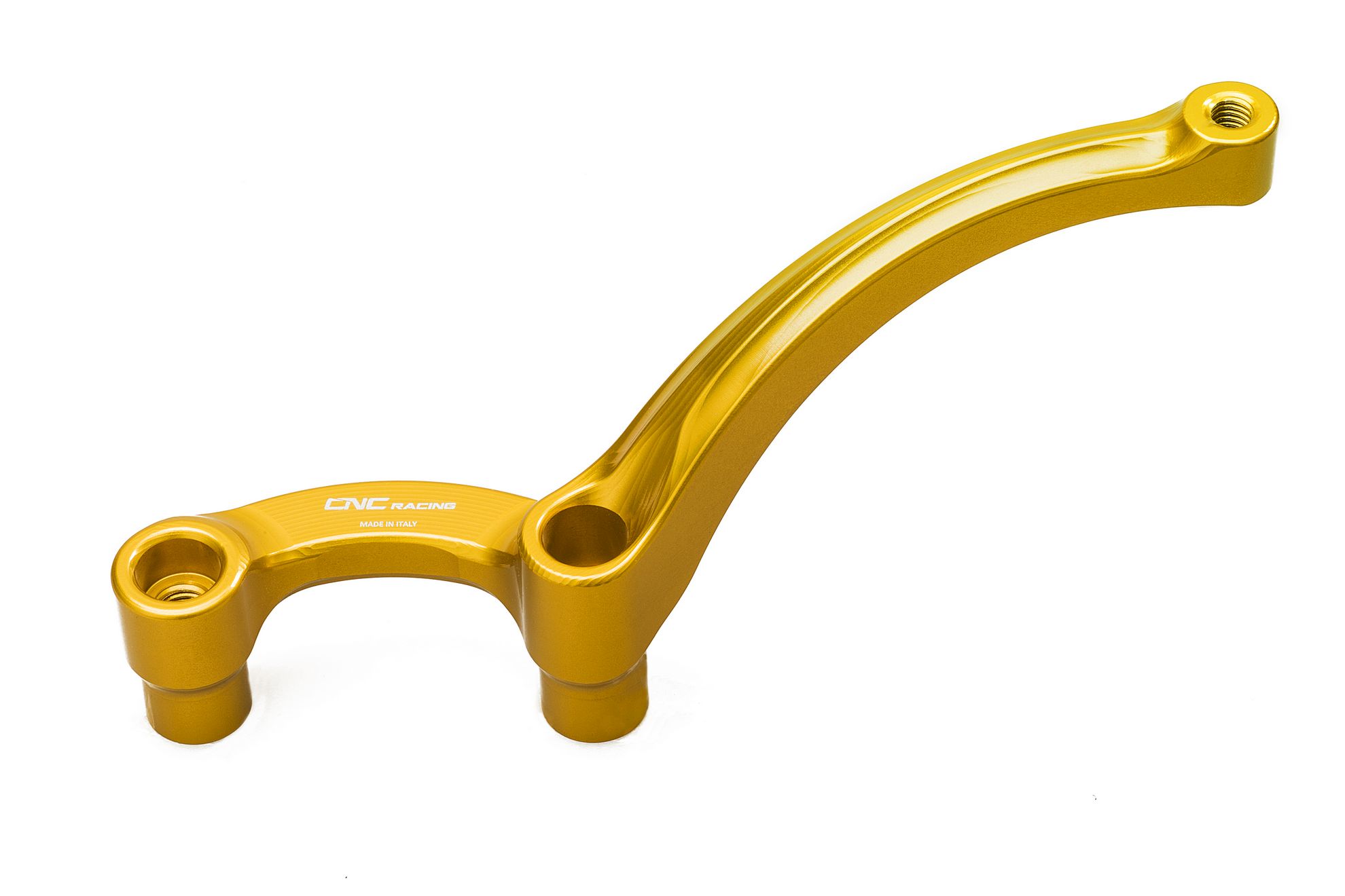 BRACCETTO DI REAZIONE AMMORTIZZATORE STERZO NERO CNC RACING DUCATI MONSTER 1200