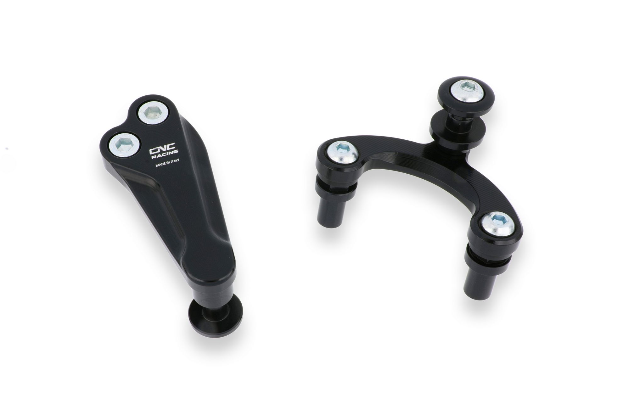 SUPPORTO AMMORTIZZATORE STERZO NERO CNC RACING DUCATI SUPERSPORT 950