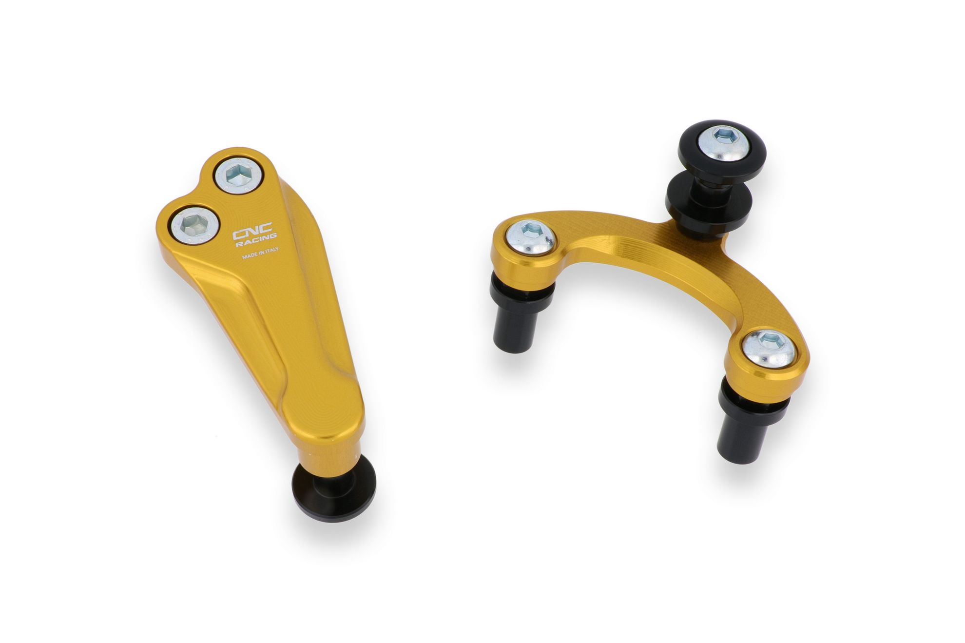 SUPPORTO AMMORTIZZATORE STERZO NERO CNC RACING DUCATI SUPERSPORT 950 S